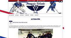 Desktop Screenshot of hockey.francais-volants.org