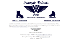 Desktop Screenshot of francais-volants.org